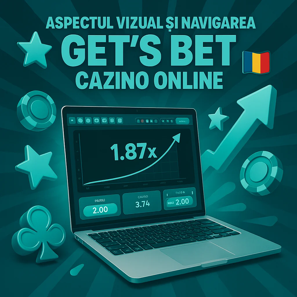 Aspectul Vizual și Navigarea la Get's Bet Cazino Online